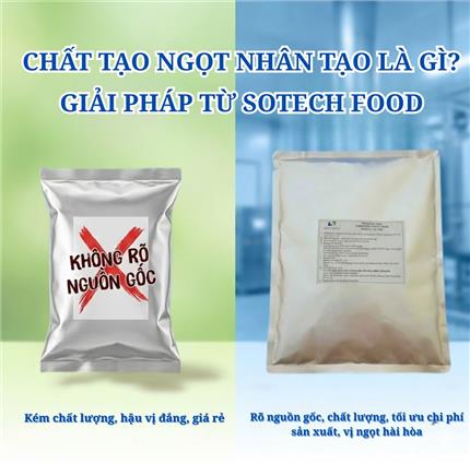 Chất Tạo Ngọt Nhân Tạo Là Gì? Cẩm Nang Từ A-Z Cho Doanh Nghiệp F&B 2026