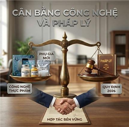 Phụ gia thực phẩm trong ngành F&B 2026 cân bằng công nghệ và pháp lý