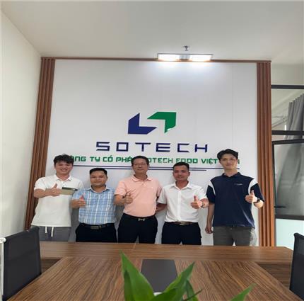 Tổng giám đốc Công ty TNHH CNSH HengYu Quảng Đông thăm và làm việc với Sotech Food Việt Nam