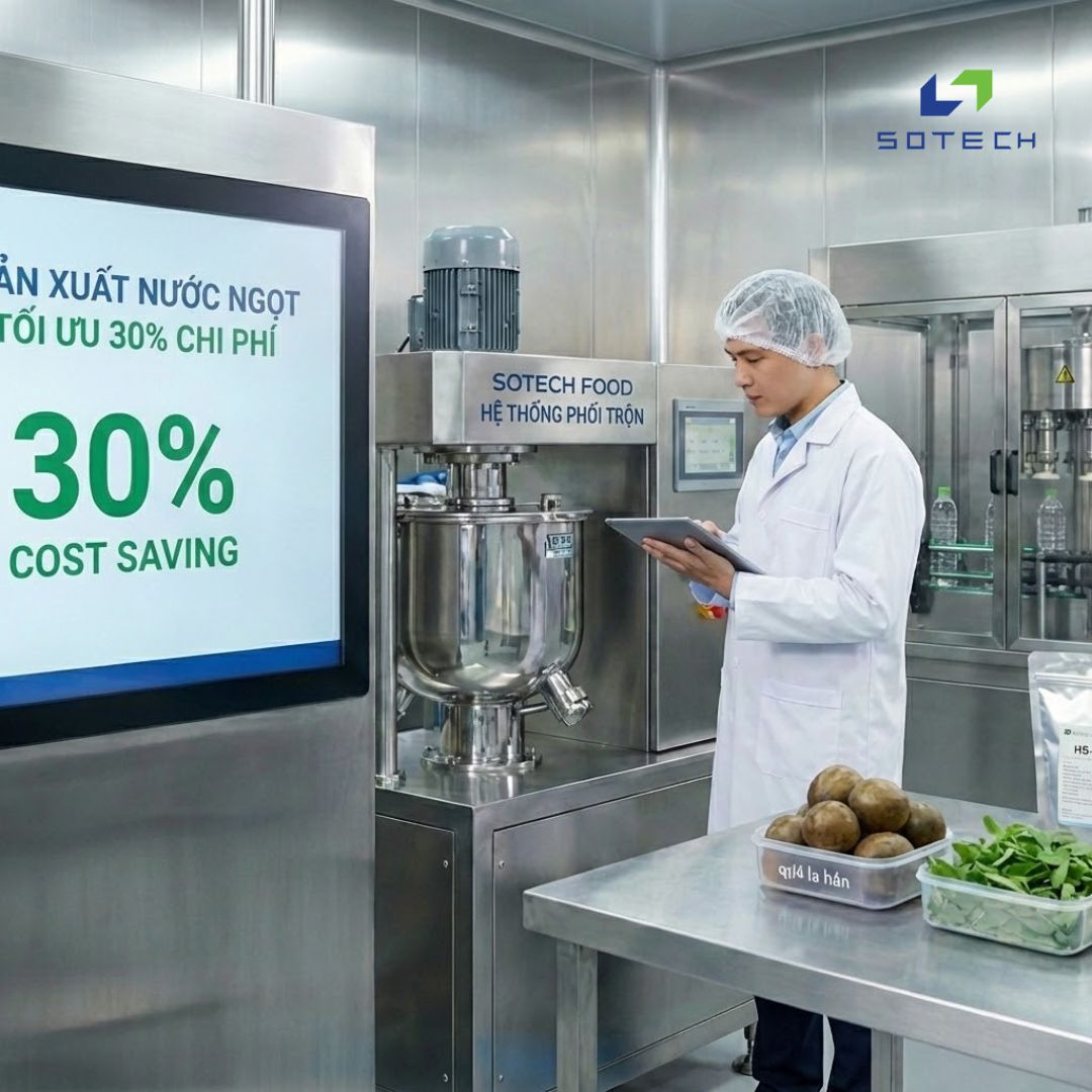 Quy Trình Sản Xuất Nước Ngọt Bí Quyết Tối Ưu 30% Chi Phí