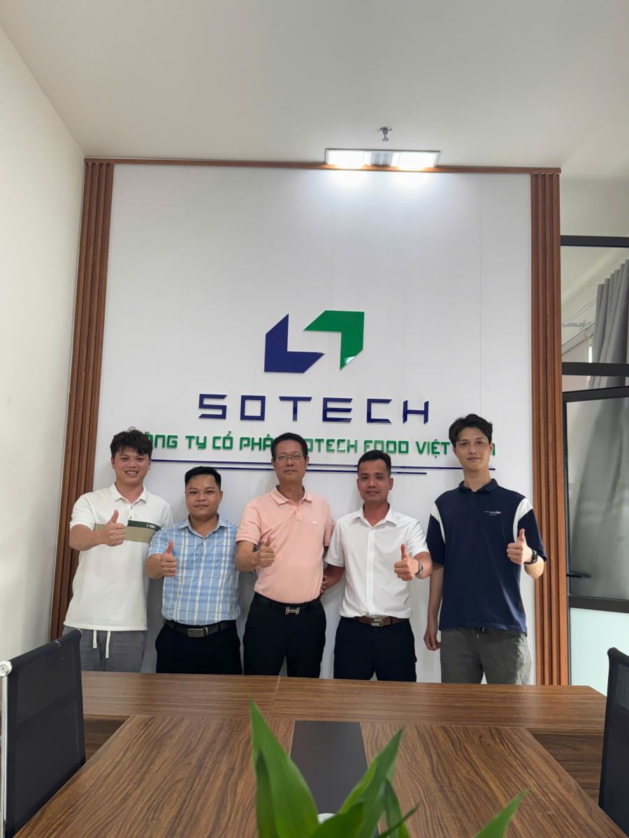 Tổng giám đốc Công ty TNHH CNSH HengYu Quảng Đông thăm và làm việc với Sotech Food Việt Nam